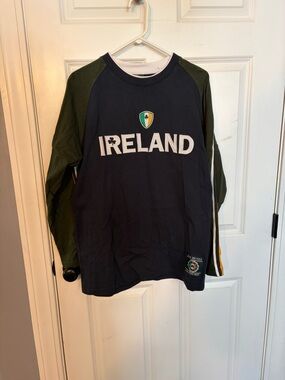 Retro-Style Ireland Track & Field Crewneck